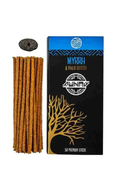 Munay Premium Incense — Myrrh & Palo Santo
