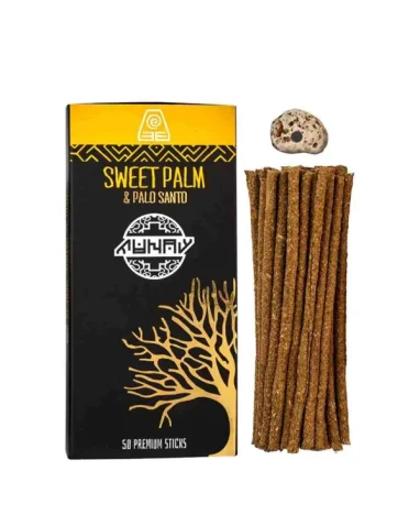 Munay Premium Incense — Sweet Palm & Palo Santo